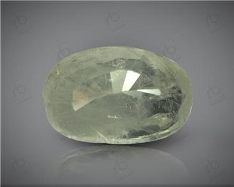 Natural Unheated & Untreated White Sapphire Certified 6.3 CRT ( 36381 )